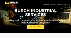 Desktop Screenshot of burchindustrialservices.com