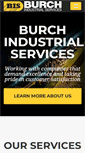 Mobile Screenshot of burchindustrialservices.com